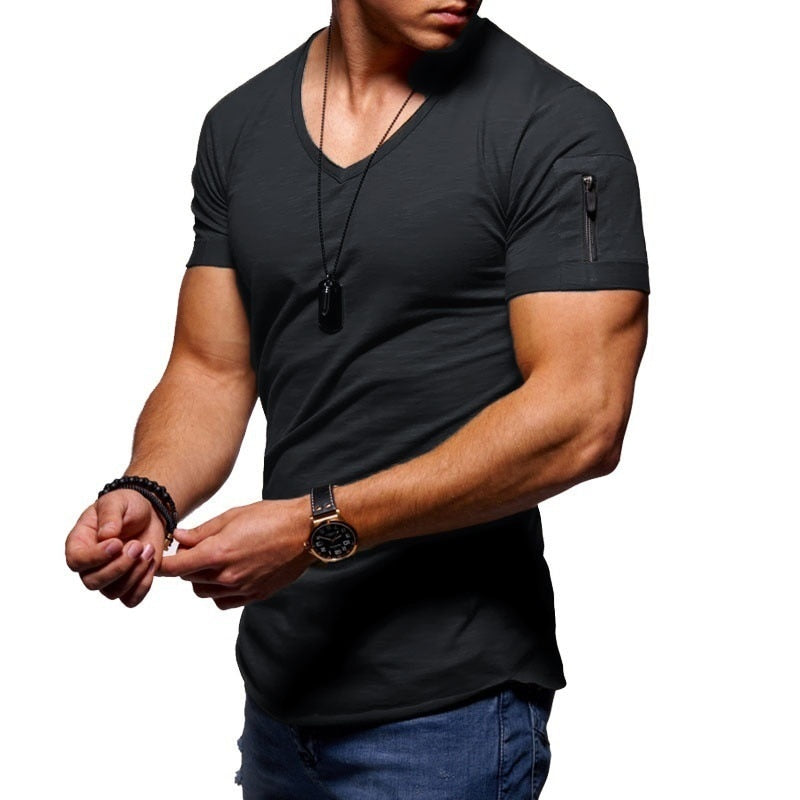 Oddychająca, wygodna koszulka fitness dla mężczyzn