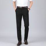 Męskie spodnie stretch wygodne casual z kieszeniami