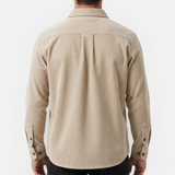 Męska koszulowa koszula sztruksowa – casualowy i ponadczasowy design