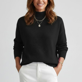 Damski golf luźny krój elegancki i ponadczasowy