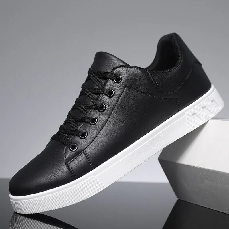 Męskie Skórzane Buty Klasyczny Design Wysoka Jakość