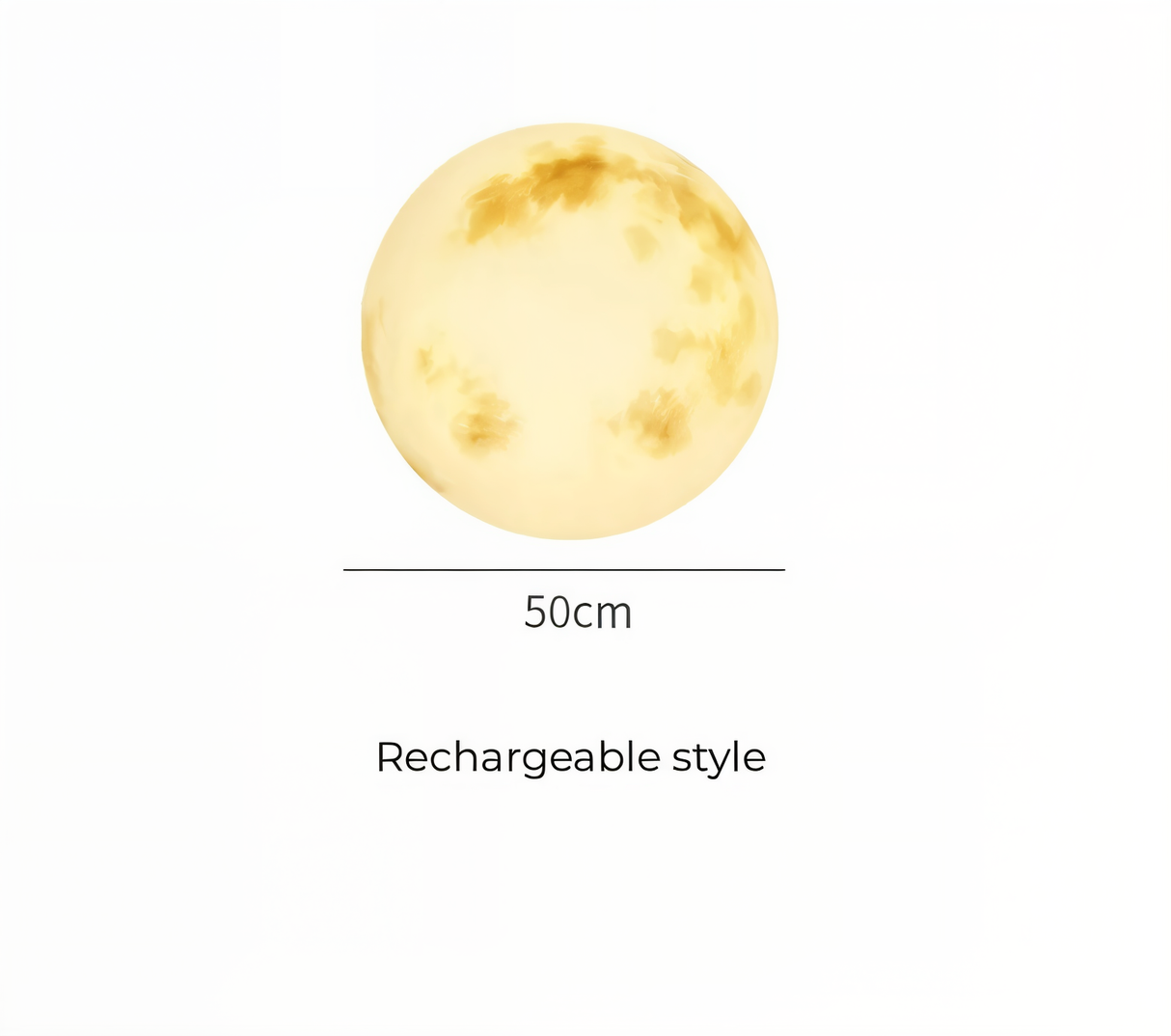 Nastrojowa lampa księżycowa na zewnątrz – Dekoracyjne oświetlenie ogrodowe