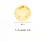 Nastrojowa lampa księżycowa na zewnątrz – Dekoracyjne oświetlenie ogrodowe