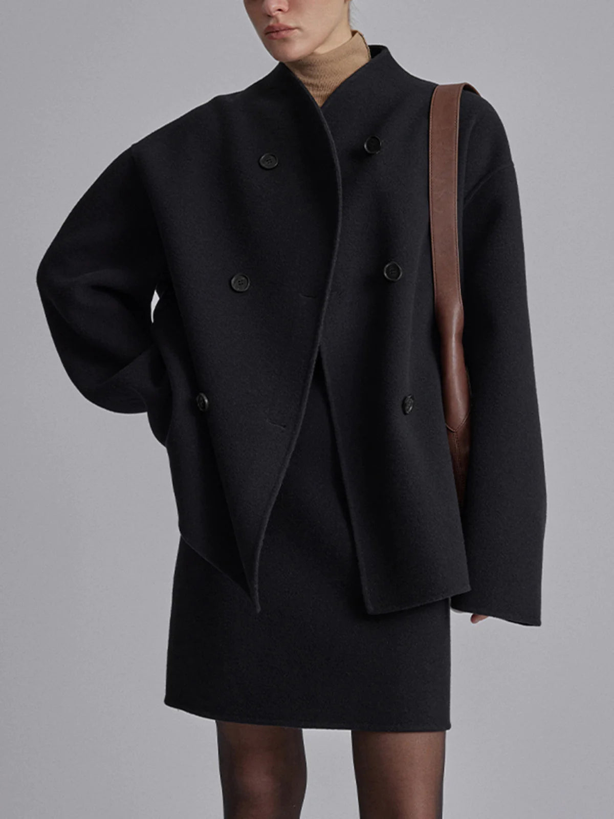 Oversize Koszula Płaszcz Damski - Stylowy i Wygodny