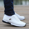Casual męskie sneakersy z welurową podszewką - ciepłe i wygodne
