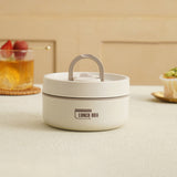 Wielowarstwowy izolowany lunchbox z torbą – szczelny, ze stali nierdzewnej, utrzymuje jedzenie ciepłe lub zimne przez wiele godzin, idealny do szkoły, pracy i w podróży