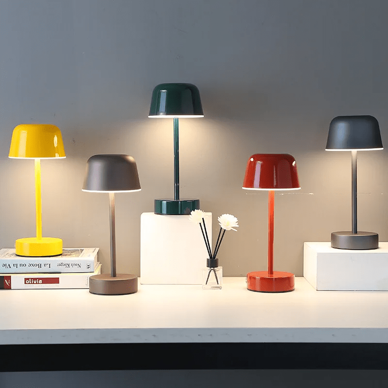 Bezprzewodowa Lampa Stołowa Bauhaus Minimalistyczna i Stylowa