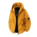 Lekka Kurtka z Kapturem – Unisex Wiatroszczelna Kurtka Outdoor w Kolorach