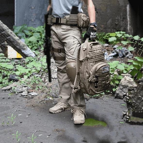 Spodnie Outdoorowe Z Kieszeniami Ergonomiczny Krój Męskie Casual