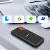 Zewnętrzny SSD USB 3.1 Type-C – Przenośna Pamięć dla Windows i Mac