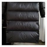 Długa pikowana damska kurtka zimowa – ciepła, stylowa i wodoodporna