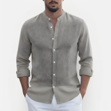 Męska Koszula Lniana – Elegancka i Lekka