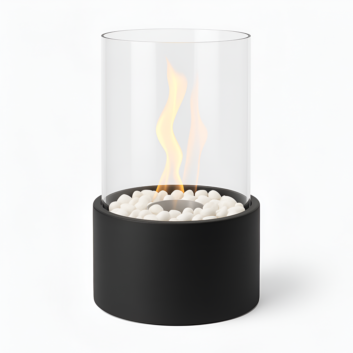 Kominek stołowy – Stylowy przenośny ogrzewacz atmosferyczny do wnętrz i na zewnątrz