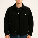 Męska kurtka sztruksowa bawełniana – lekka na wiosnę i jesień