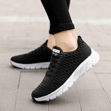 Komfortowe Damskie Sneakersy z Wkładką z Pianki Memory