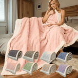 Dwustronny Koc Pluszowy – Miękki i Ciepły Koc na Łóżko i Kanapę