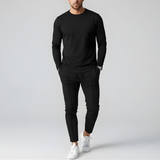 Męski zestaw bluza i spodnie casualowy komfortowy strój