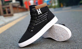Męskie casualowe buty za kostkę – wygodne stylowe sneakersy