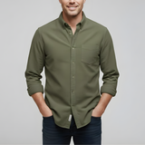 Męska Koszula Klasyczna Regular Fit – Casual i Biznesowa