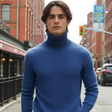 Męski Golf z Domieszką Kaszmiru – Styl, Komfort i Elegancja