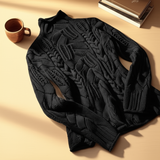 Sweter Damski z Kaszmiru - Premium Drobno Dziany - Ponadczasowa Elegancja