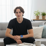 Smartwatch z darmową osłoną ekranu i wodoodpornym designem