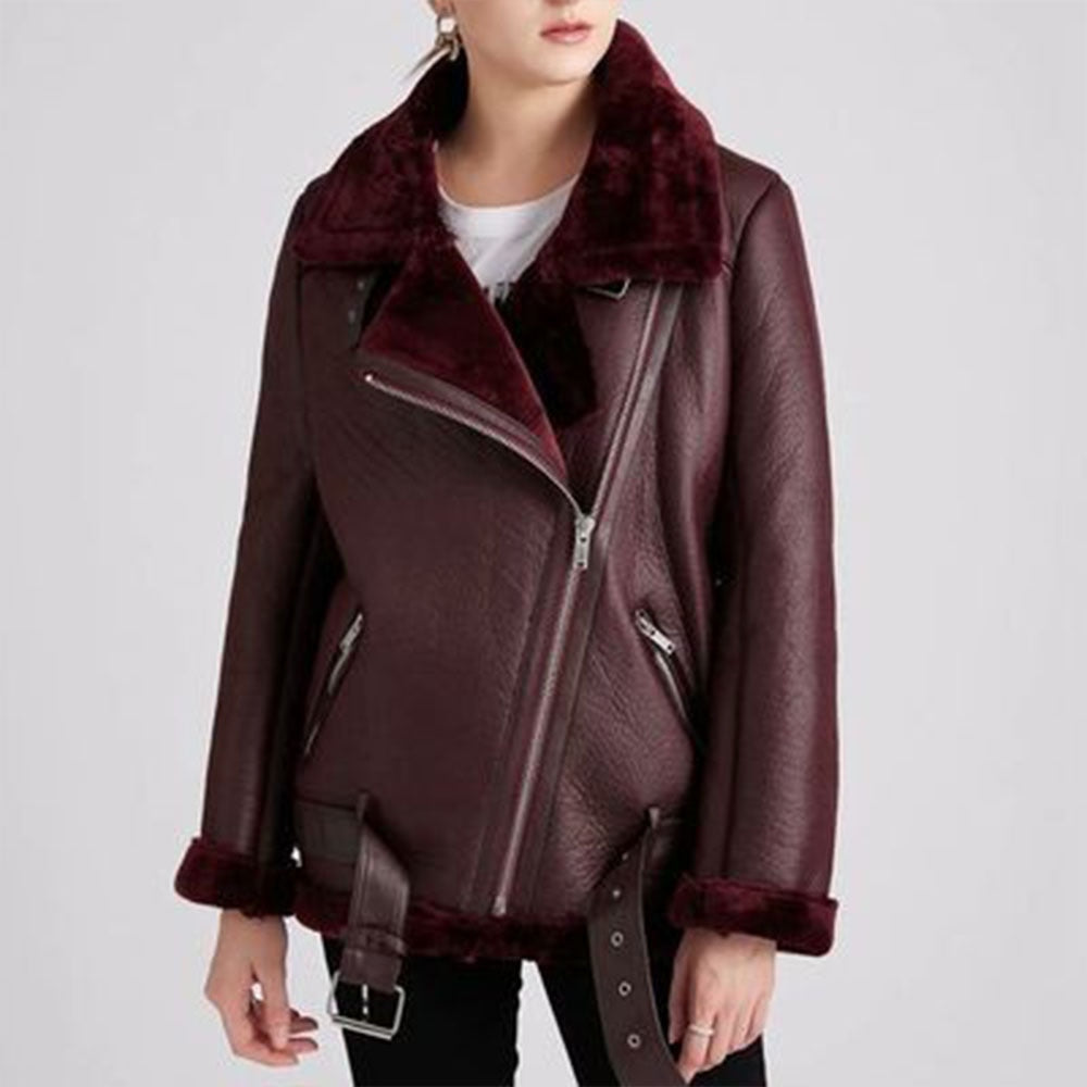 VeroLeather - Stylowa kurtka z wegańskiej skóry